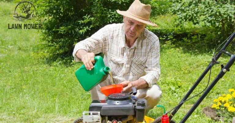 Can you use regular oil in a lawn mower?