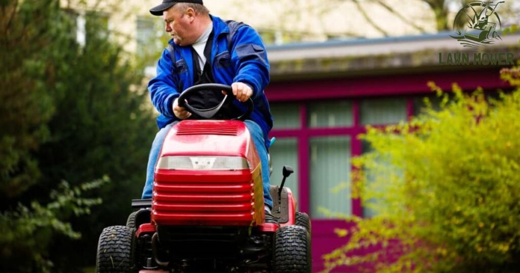 How do you keep a lawn mower from going in reverse?