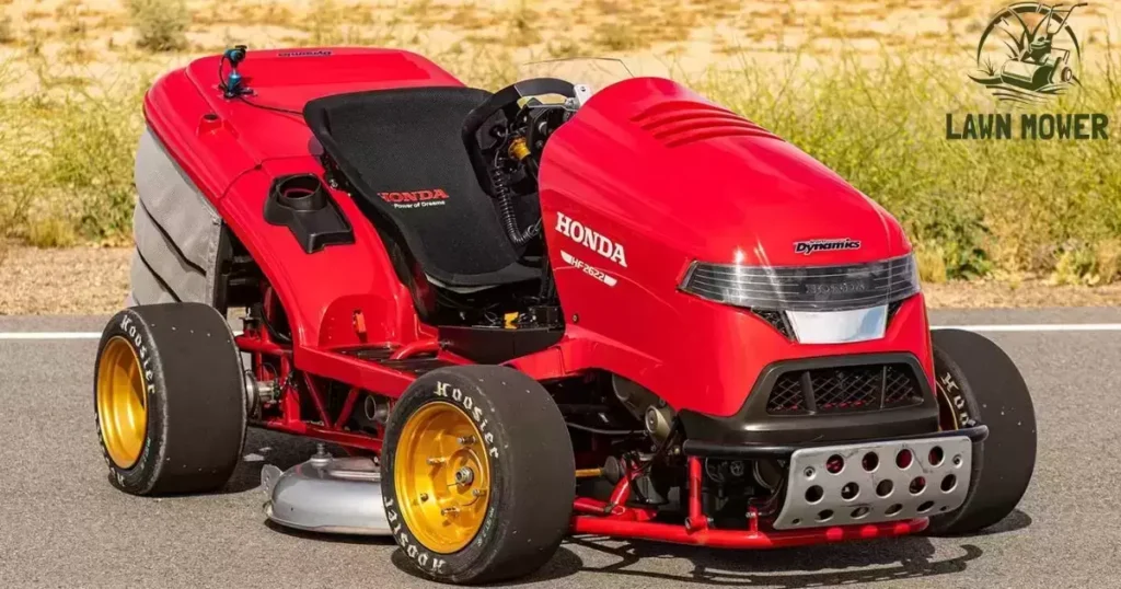 What is the top speed of a riding lawn mower?