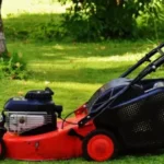 scrapping a lawn mower